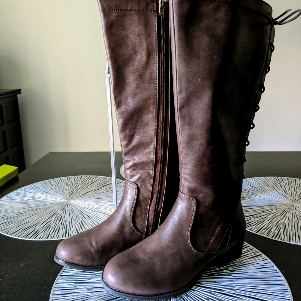 Women's Knee Boots Wide Calf Size 10